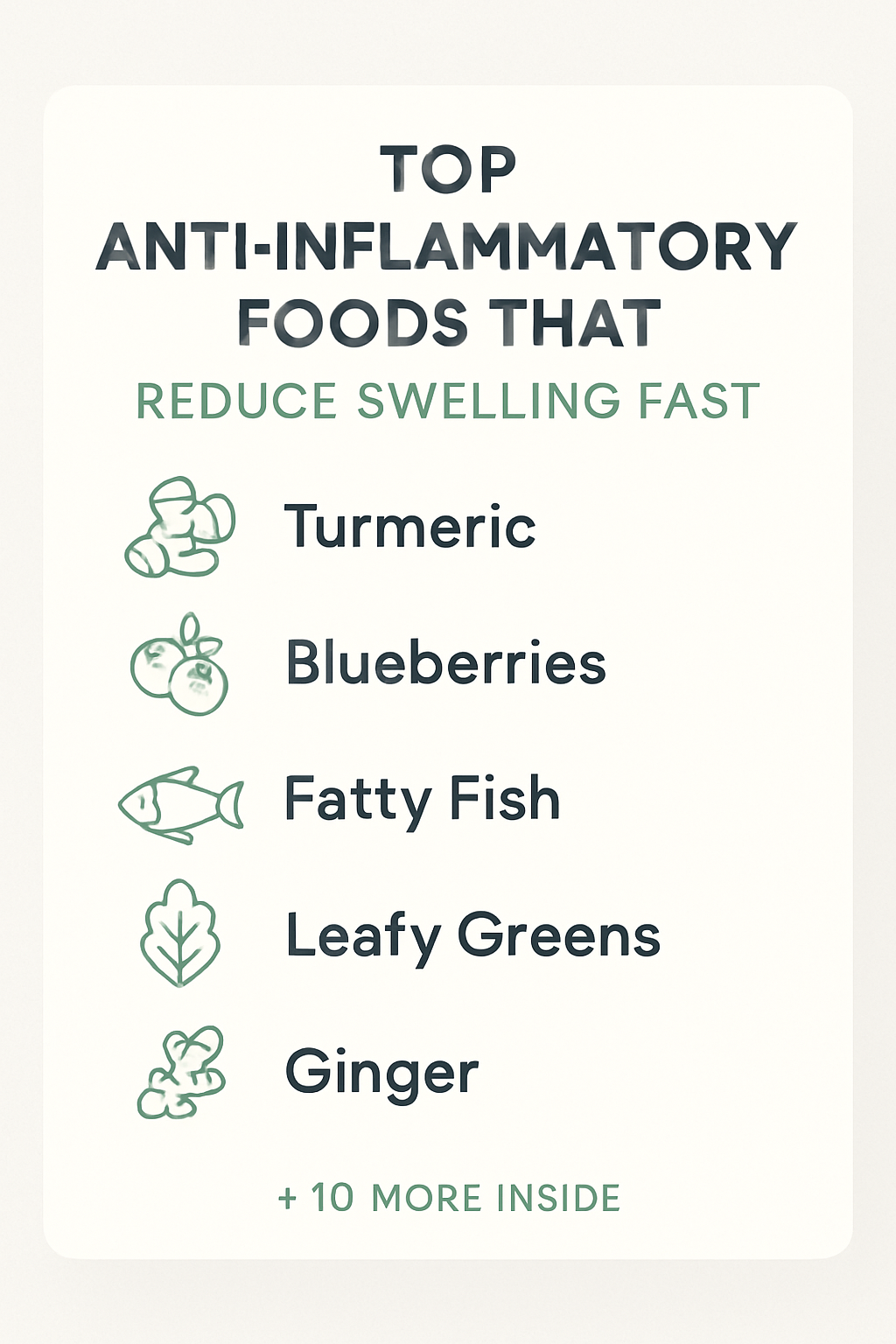 A realistic 7-day anti-inflammatory diet meal plan for joint pain