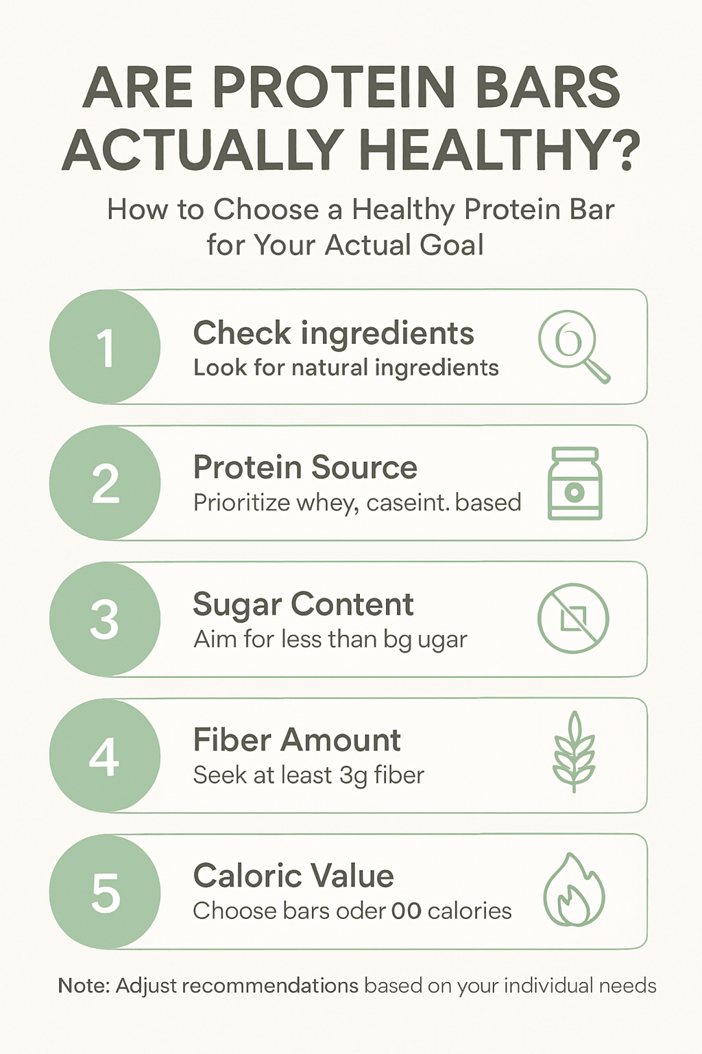 How to Choose a Healthy Protein Bar for Your Actual Goal