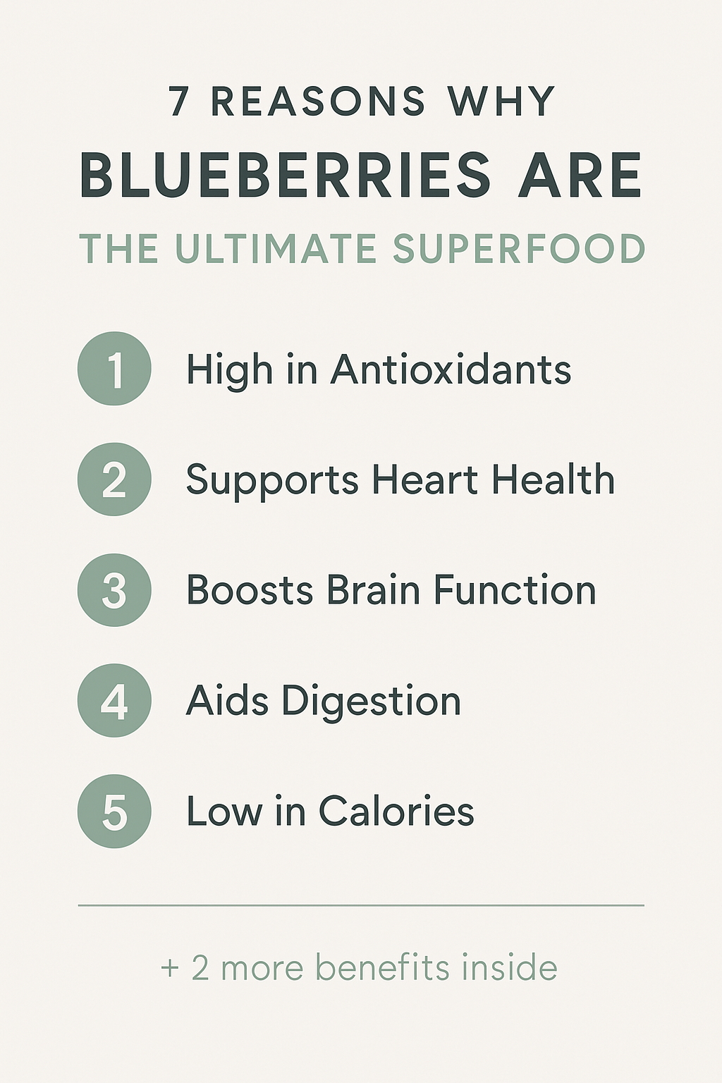 Portion limits, side effects, and the blueberry forms that can mislead you