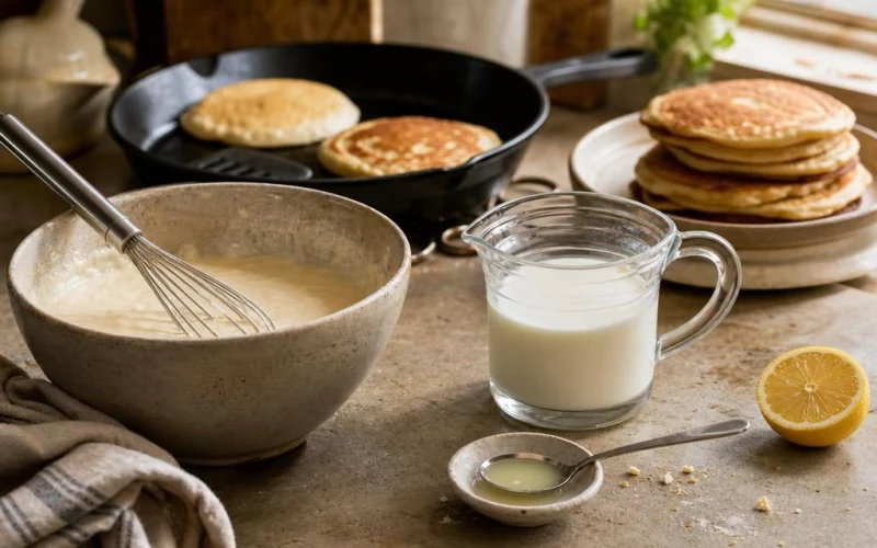 Best Substitute for Buttermilk in Pancakes: Exact Ratios