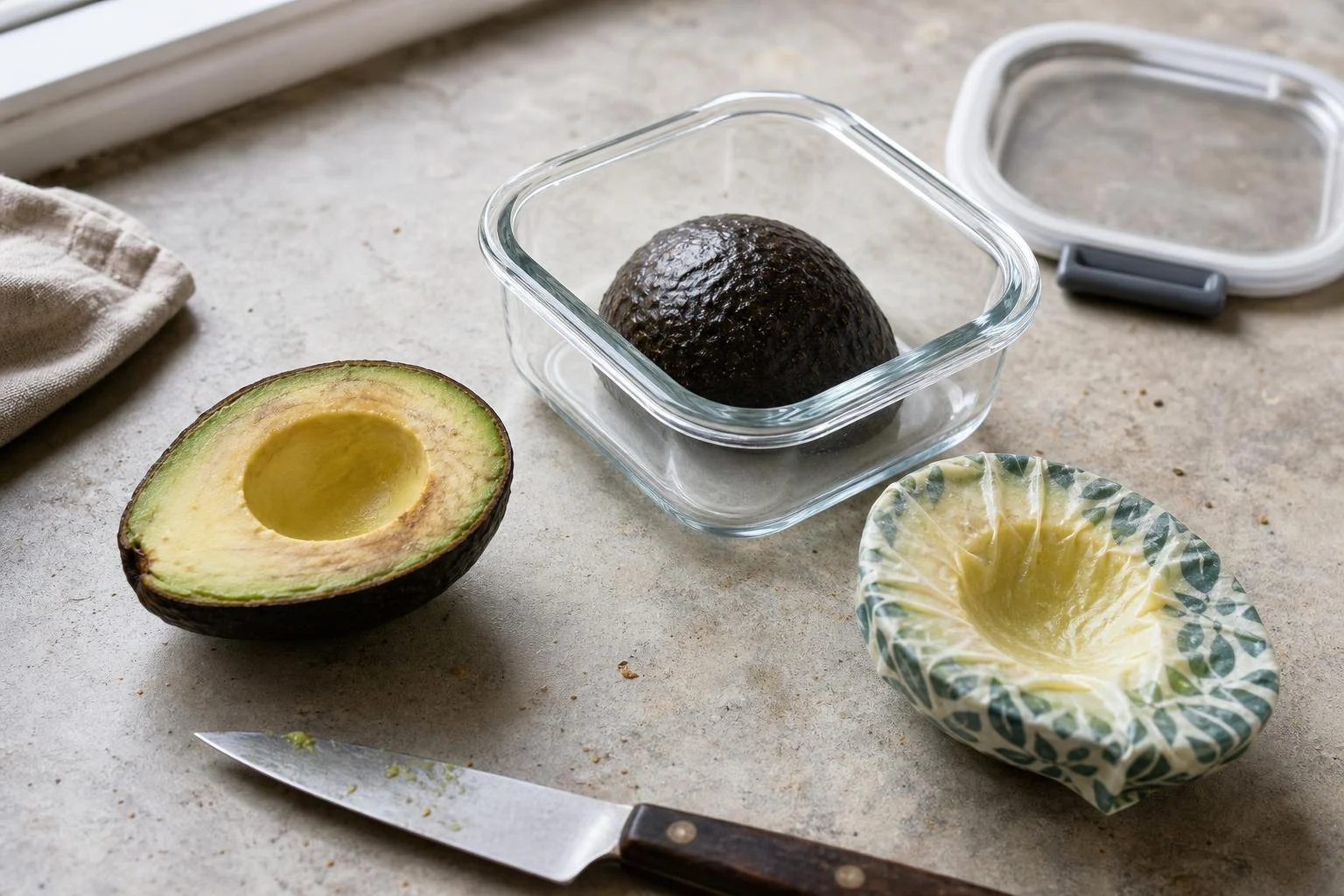 Cut Avocado Storage Methods Compared
