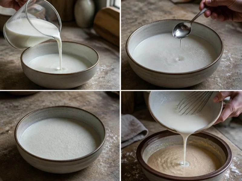 How to Make a Buttermilk Substitute