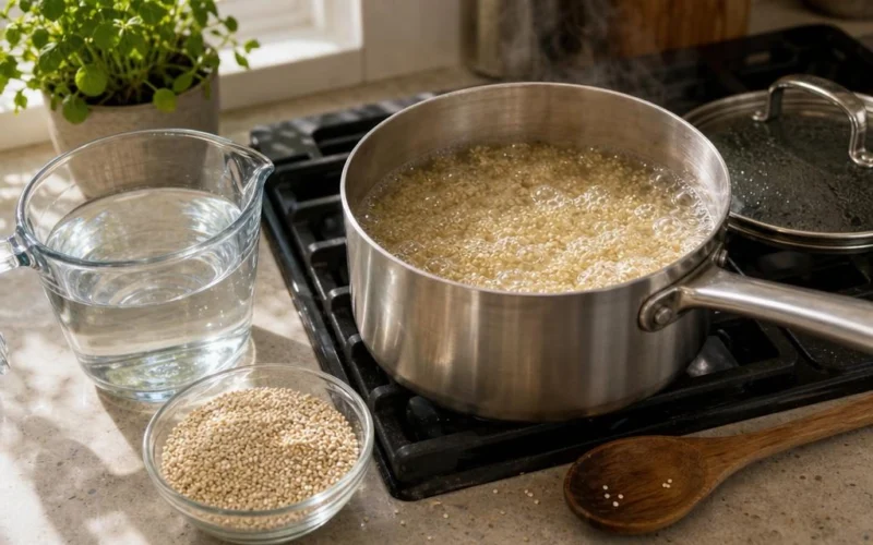 Quinoa Water Ratio: The Simple Formula for Stovetop Cooking