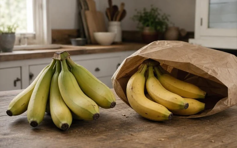 Do Bananas Ripen Faster in a Paper Bag?