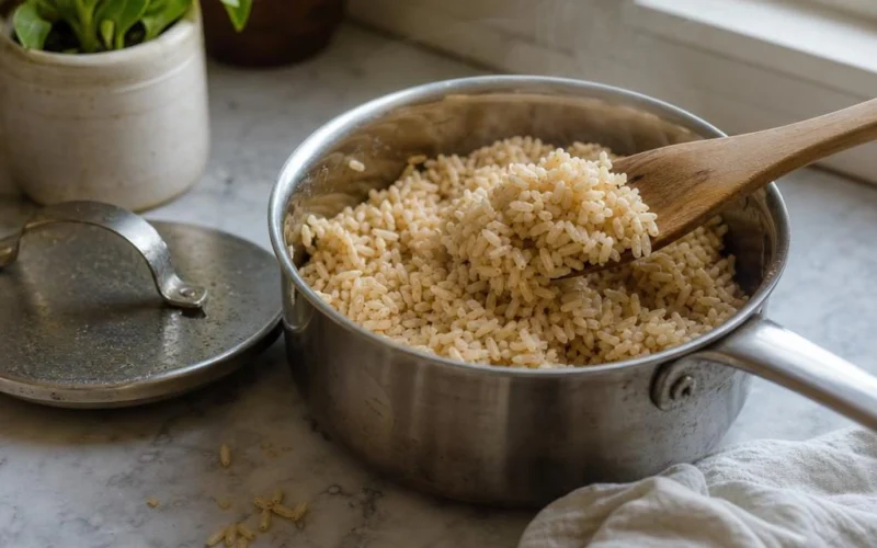 How to Cook Brown Rice So It Is Fluffy, Not Sticky
