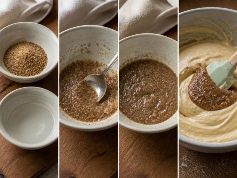 How to Make a Flax Egg