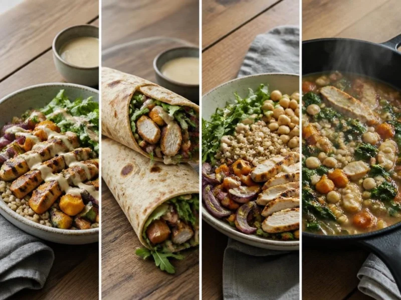 One Prep, Four Meal Formats