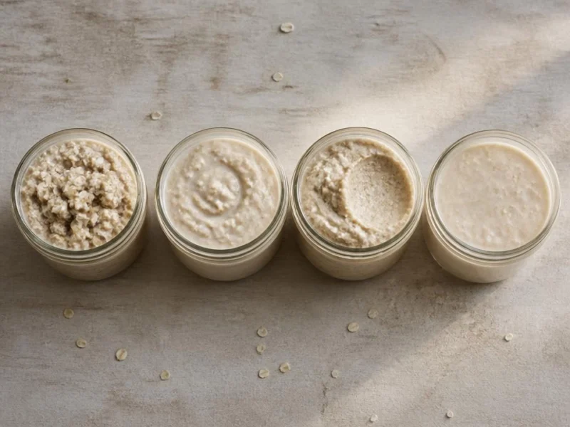 Overnight Oats Texture Guide