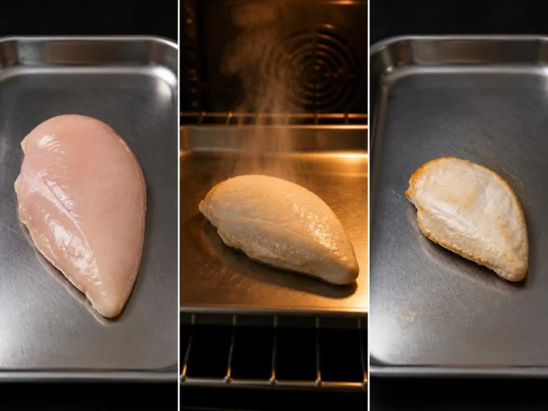 Gewichtsverandering van kip van rauw naar bereid