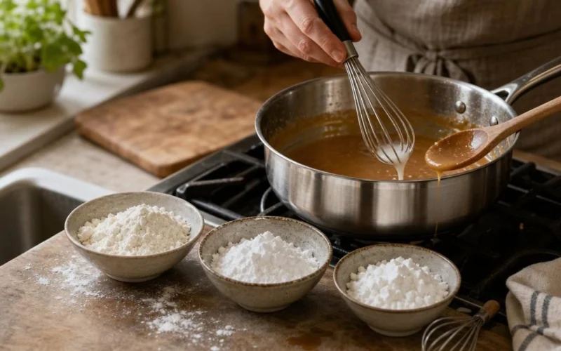 Substitute for Cornstarch in Sauce: Best Thickeners and Ratios