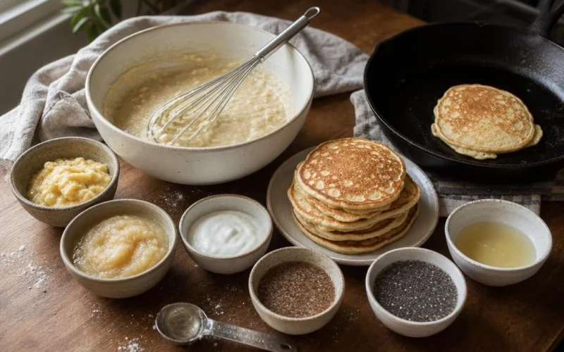 Substitute for Eggs in Pancakes: 8 Easy Options and Ratios