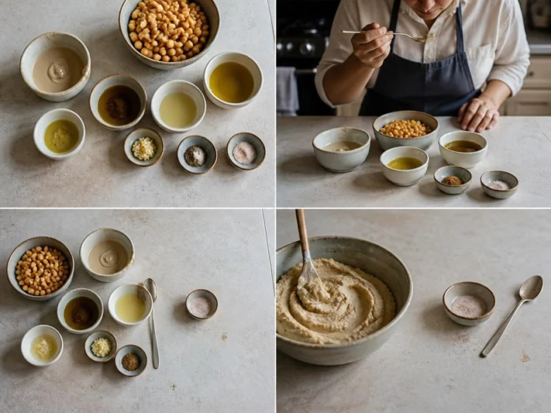 Taste the ingredients separately first